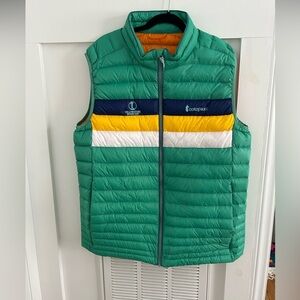 Cototpaxi men’s Fuego 800 Fill Goose down vest - Yellowstone